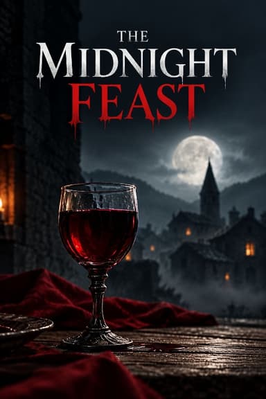 The Midnight Feast - horror short story cover