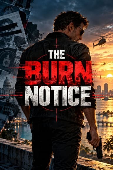 The Burn Notice - action adventure story cover