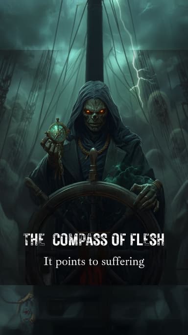 The Compass of Flesh - horror short story cover