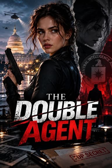 The Double Agent - action adventure story cover