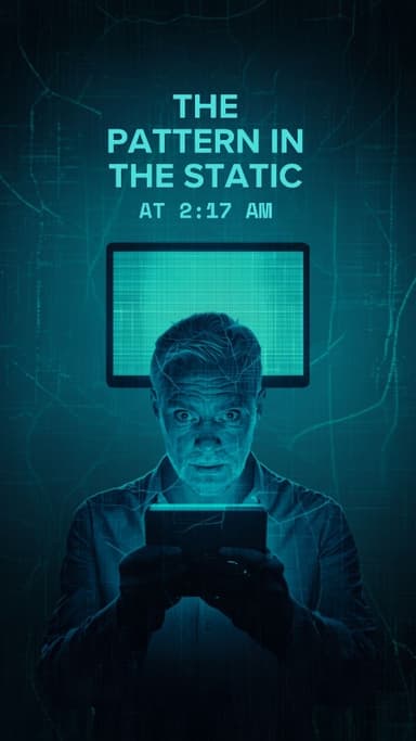 The Pattern in the Static - horror short story cover