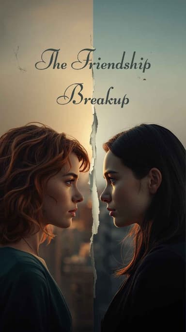 The Friendship Breakup - drama and life short story cover