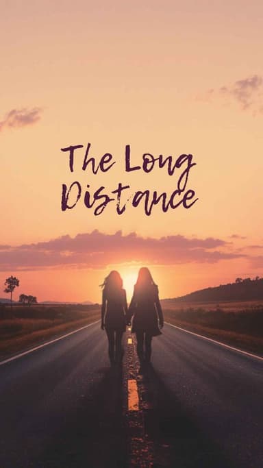 The Long Distance - drama and life short story cover