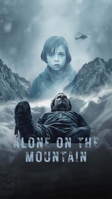 Alone on the Mountain - action adventure story cover
