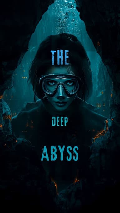 The Deep Abyss - action adventure story cover