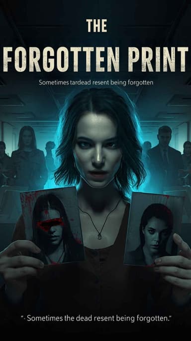 The Unseen Printer - horror short story cover
