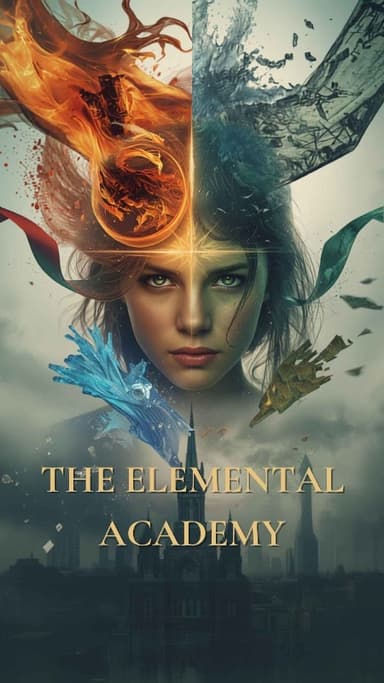 The Elemental Academy - free fantasy story cover